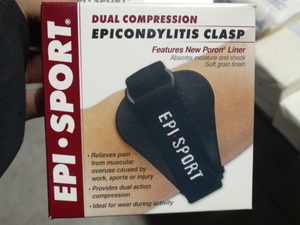 lot 8036 image: Epi-Sport dual compression epicondylitis clasp- Size-M- New in box