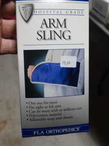 lot 8046 image: FLA Orthopedics Arm Sling- Size Universal- New in box