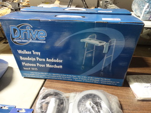 lot 8094 image: Drive Medical- walker tray-NEW in box