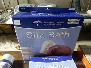 lot 8115 image: Medline Sitz Bath- New in box