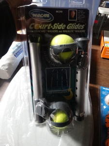 lot 8117 image: Invacare court side glides- New in package