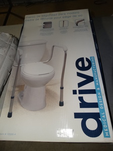 lot 8138 image: Drive Medical- Toilet safety frame -NEW in box