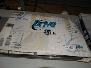 lot 8139 image: Drive Medical- Half rail T-Style -NEW in box