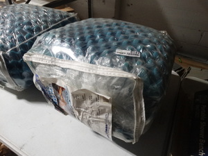 lot 8141 image: Convoluted mattress pad- New in package- $56.50