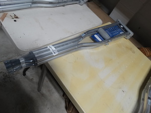 lot 8161 image: Drive Medical- adjustable aluminum crutches-NEW in package