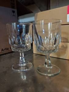 lot 5591 image: Four Dozen Arcoroc 10 12 Ounce Artic Goblets