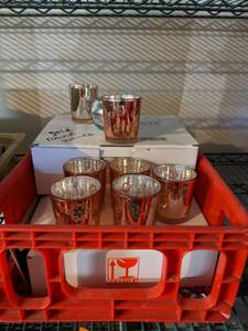 lot 5597 image: Assorted Items, Sugar Packet Holders, Decorative Votive Holders And More