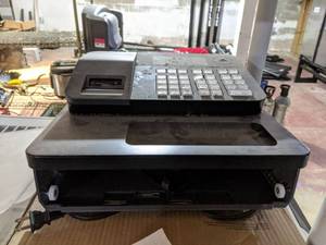 lot 5639 image: Cash Register, Clipboards And More