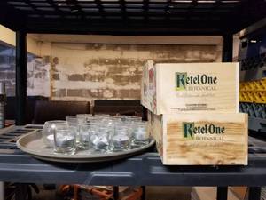 lot 5686 image: Votive Holders, 2 Empty Ketelone Boxes
