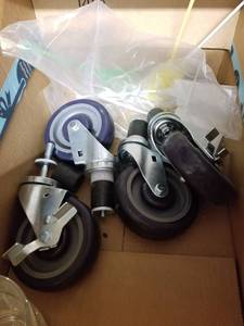 lot 5688 image: (4) Casters