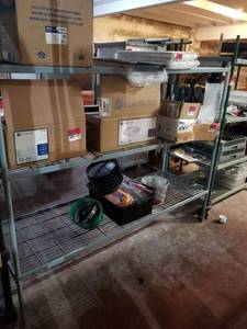 lot 5700 image: 6ft Metal Rack