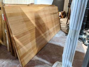 lot 5745 image: Wooden Table Tops
