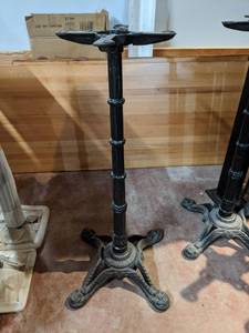 lot 5762 image: Table Pedestals