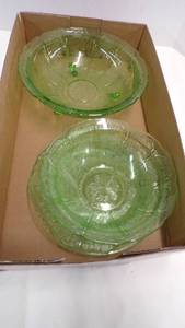 lot 5130 image: Depression Glass - Uranium