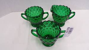 lot 5179 image: Forest Green Cream and Sugar