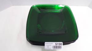 lot 5190 image: Forest Green Dessert Plates