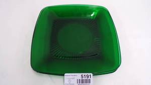 lot 5191 image: Forest Green Luncheon Plates
