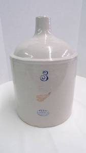 lot 5194 image: #3 Red Wing Crock Jug