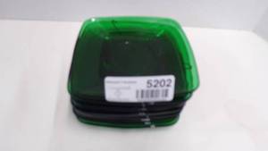 lot 5202 image: Forest Green Saucers