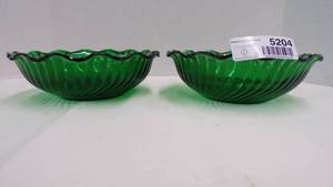 lot 5204 image: Forest Green Bowls