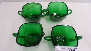 lot 5207 image: Forest Green Cups