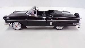 lot 5297 image: 1958 Chevy Impala Convertible Die Cast