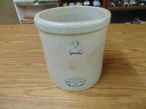 lot 5313 image: 2 Gallon Red Wing Crock