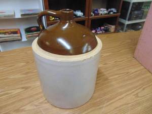 lot 5319 image: 5 Gallon Stoneware Jug