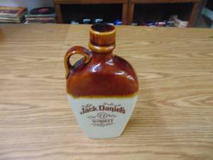 lot 5324 image: Jack Daniels Ceramic Flask