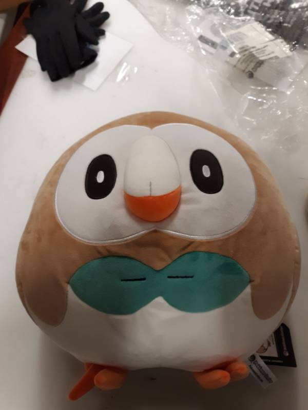 rowlet squishy plush