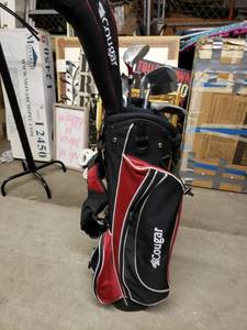 lot 2581 image: Cougar X-Cat Tour III Ladys 10 Piece Starter Golf Set