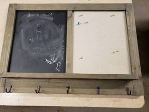 lot 2595 image: Wall Chalk BoardDry Erase Board