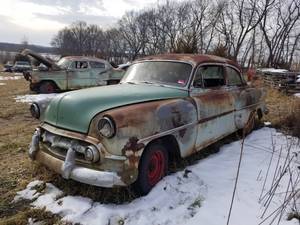 lot 1982 image: 1953 Chevy 2 Door Belair