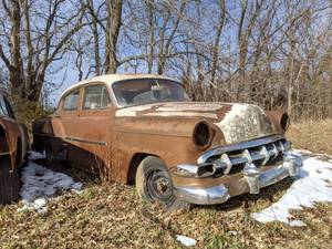 lot 1990 image: 1954 Chevy 4 Door