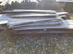 lot 5849 image: Pile of Metal Sheets