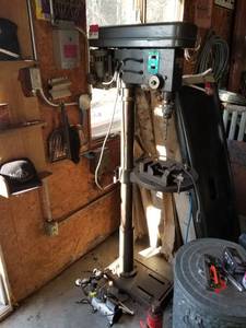 lot 5855 image: KTF 16 Speed Drill Press KTF-18F