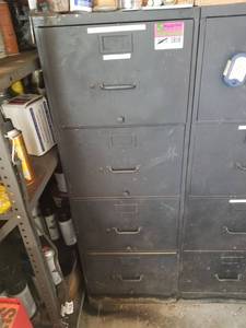 lot 5858 image: Contents Of File Cabinets