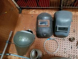 lot 5893 image: (3) Welding Helmets
