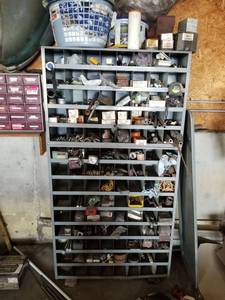 lot 5899 image: Metal Parts Bin With Parts