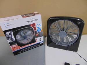 lot 5346 image: Mainstays Portable Fan