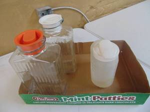 lot 5365 image: 2 Refrigerator Bottles and More
