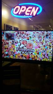 lot 30 image: Hitachi 65 in flat screen