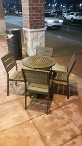 lot 33 image: Patio Table with Four Chairs
