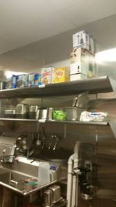 lot 20 image: Stainless Steel Shelf