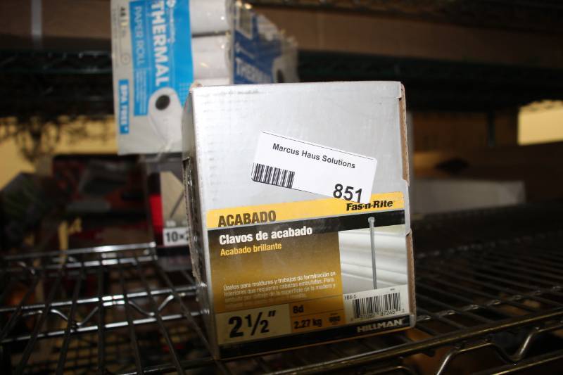 lot 836 image: 2 inch Galvanized Nails 6d