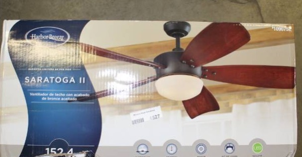 Harbor Breeze Ceiling Fan Saratoga Ii First Consignment Auction
