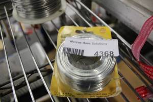 lot 4368 image: Galvanized Spool of Wire