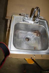 lot 4399 image: Hanging Hand Sink