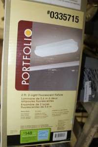 lot 3715 image: Portfolio 24 inch Ceiling Light