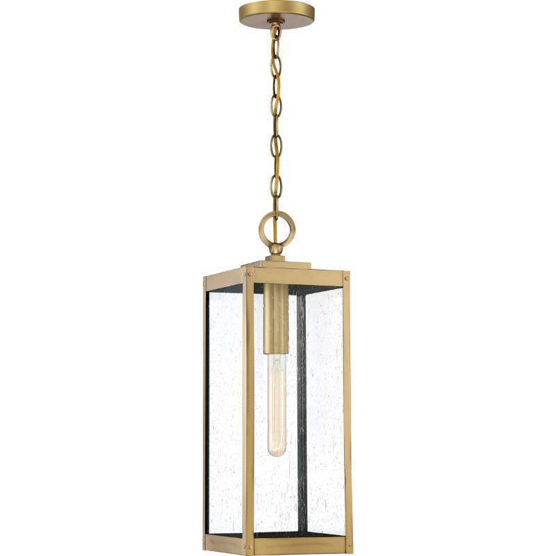 Quoizel Westover Single Light 7 Wide Outdoor Mini Pendant